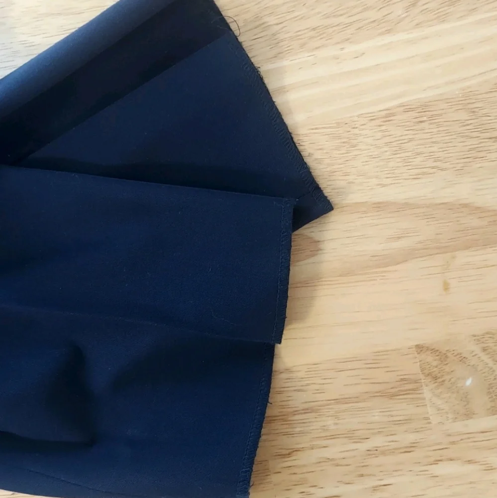 Polo Ralph Lauren Men Pants Size 37 Navy Blue Suit Trouser Unhemmed New
